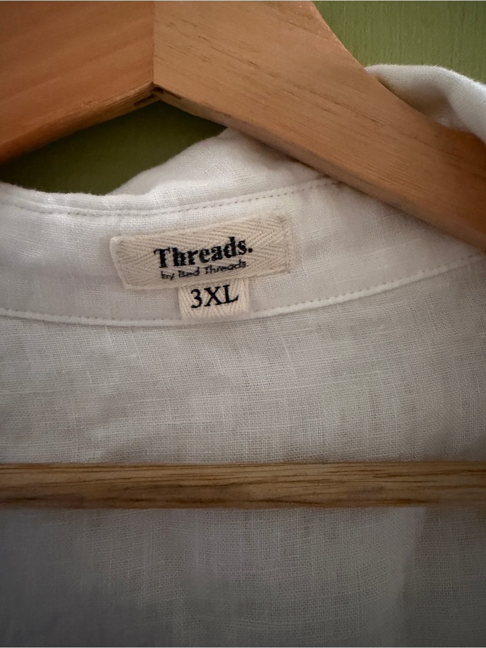 Bed threads linen button down - Picture 3 of 4